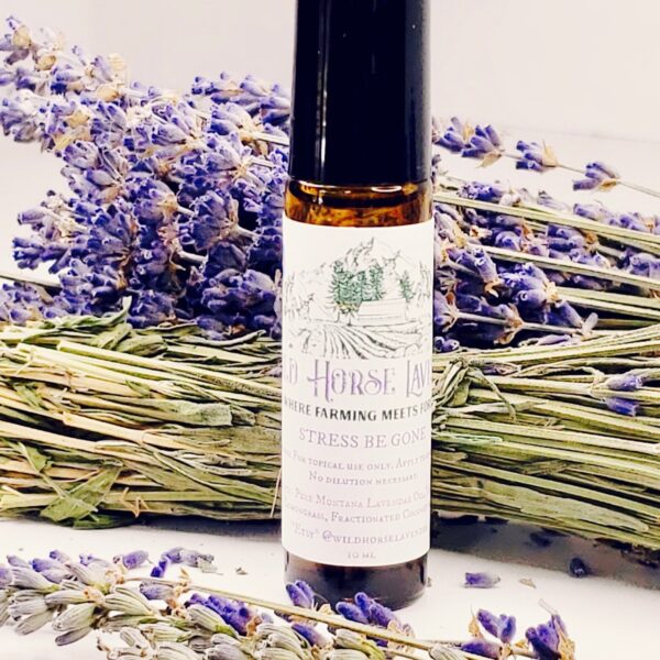 "Stress Be Gone," Lavender Aromatherapy Rolller